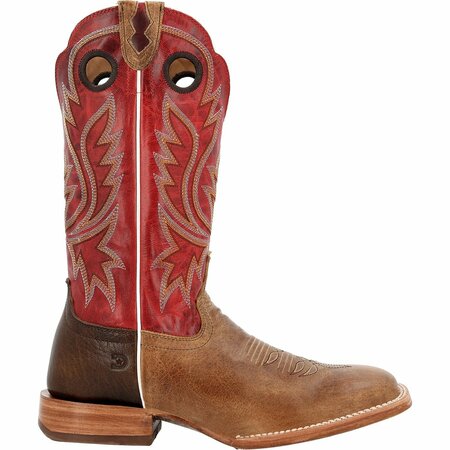 Durango Men's PRCA Collection Bison Western Boot, SAND TOBACCO/CAYENNE, W, Size 10 DDB0468